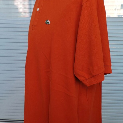 Lacoste Devanlay men's polo shirt XL orange cotton piqué