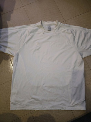 Μπλούζα t-shirt Adidas Climalite μέγεθος XL σαν καινούργιο, άσπρο