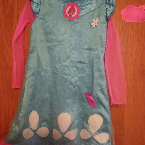 Trolls Poppy O Hair carnival costume used, size 110 cm