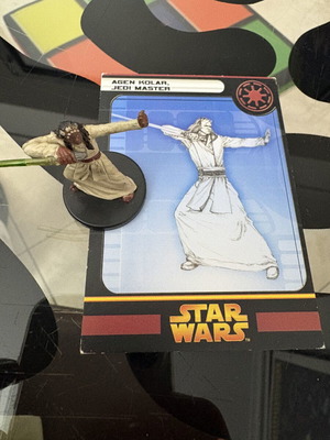 Star Wars Agen Kolar Jedi Master 32 μινιατούρα με κάρτα
