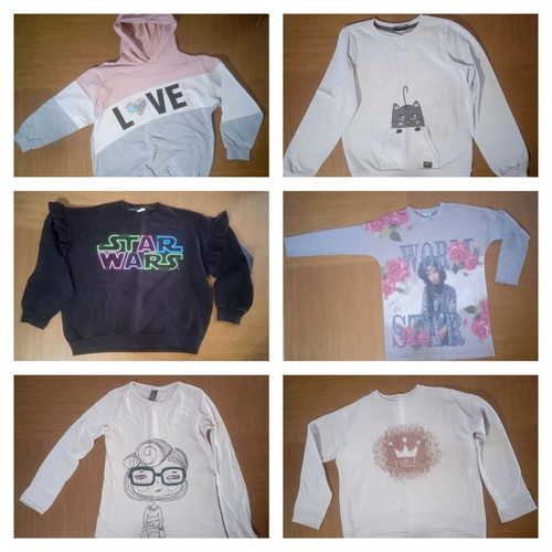 Lightweight sweatshirts pack for ages 10-12 like new