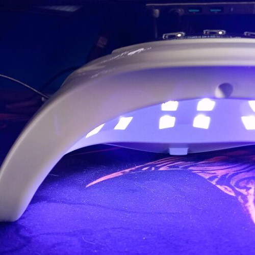 Nail lamp with timer and USB function like new