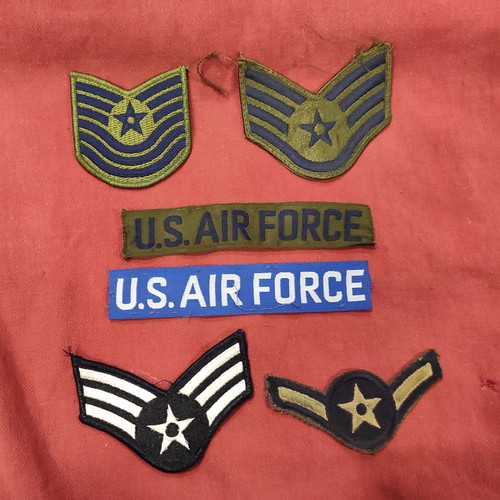 U.S. Air Force patches used (USAF)