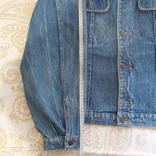 Valentino Garavani denim jacket used, blue, oversized