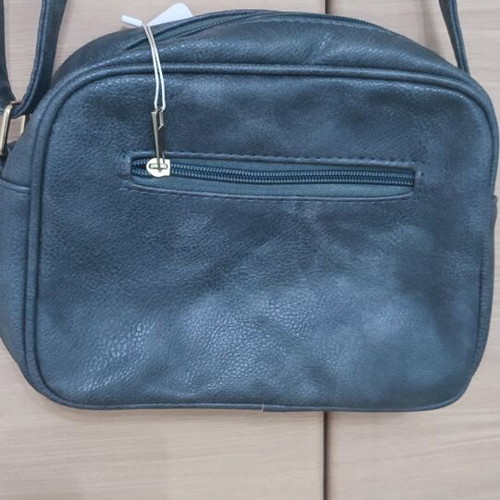 Gray crossbody bag new with extra compartments
