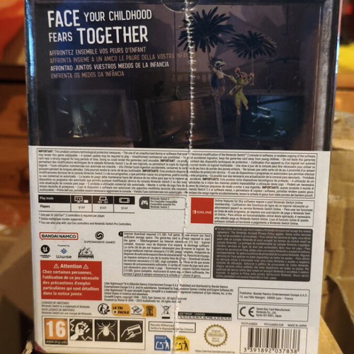 Little Nightmares 3 Mirror Edition Nintendo Switch 2 new sealed