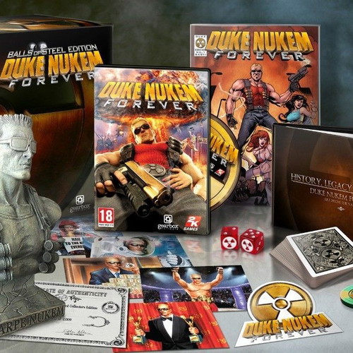 Duke Nukem Forever Balls Of Steel Edition used collector's edition for PlayStation 3