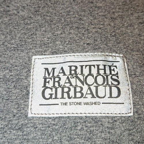Marithé & François Girbaud blouse gray like new, size M