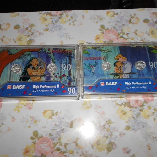 Cassette tapes used for cassette player