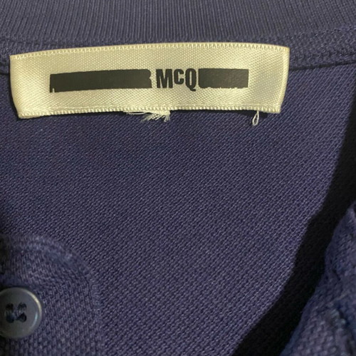 Polo μπλουζάκι Alexander McQueen μέγεθος XL σαν καινούριο, μπλε