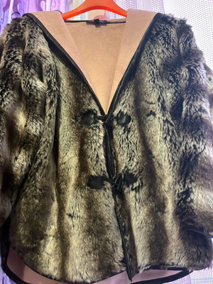 Composite fur brown like new