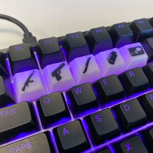 Counter-Strike Keycaps new for Mechanical Keyboards