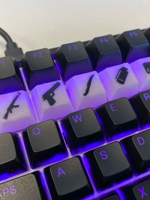Counter-Strike keycaps καινούργια για μηχανικά πληκτρολόγια