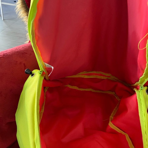 Zipit Grillz school backpack used, light green