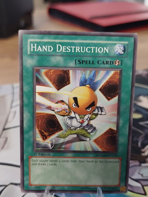 Hand Destruction 1st Edition Yu-Gi-Oh! Card new