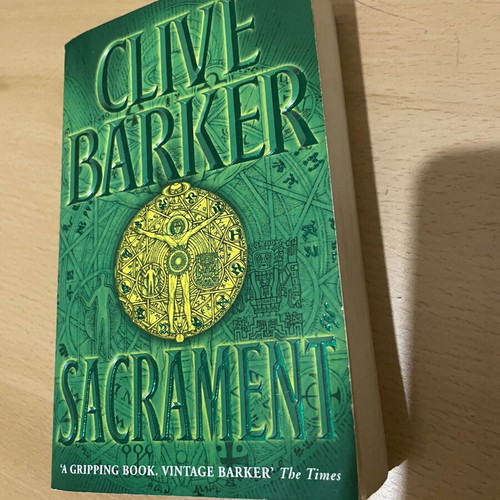 Clive Barker Sacrament book