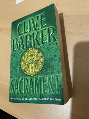Clive Barker Sacrament book