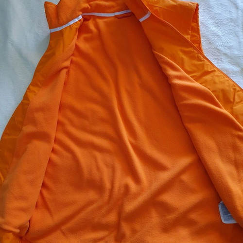 Men's Sleeveless Puma Vest orange like new, size L