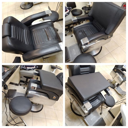 Hair Salon Equipment Set with Chairs and Tables