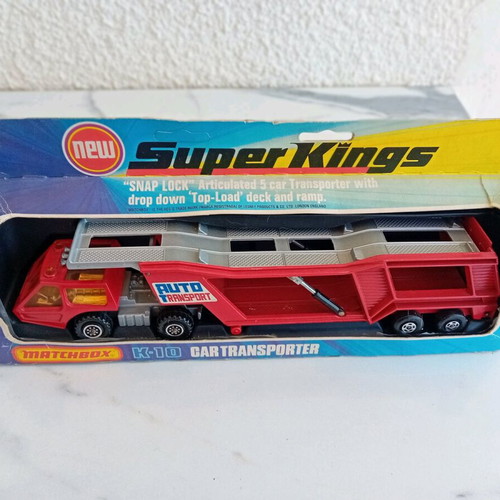 Matchbox Super Kings K-10 Car Transporter collectible toy car new