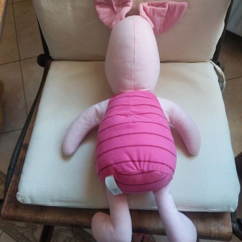 Large vintage Piglet plush 50 cm, Winnie the Pooh