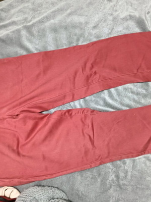 Benetton pants used, size 44, pink