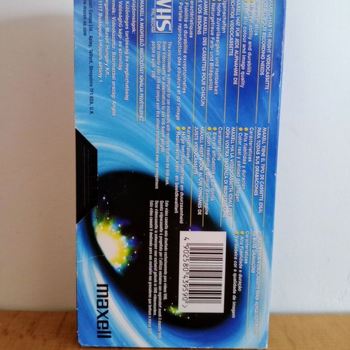 VHS tape used, Greek comedy movie recording 1 hour