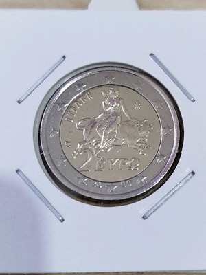Κέρμα 2 ευρώ μεταχειρισμένο, Ελλάδα 2009