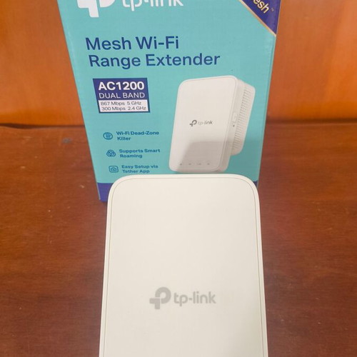 TP-LINK RE300 v1 Mesh WiFi Extender Dual Band used
