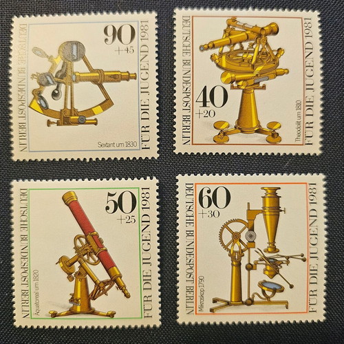Berlin 1981 Stamp Set new, 4 pieces