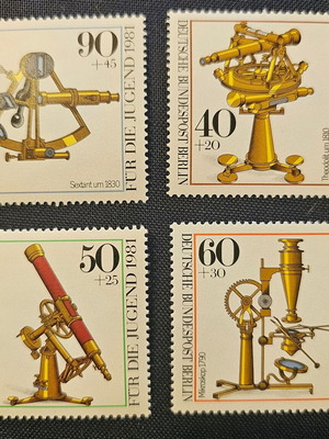 Berlin 1981 Stamp Set new, 4 pieces