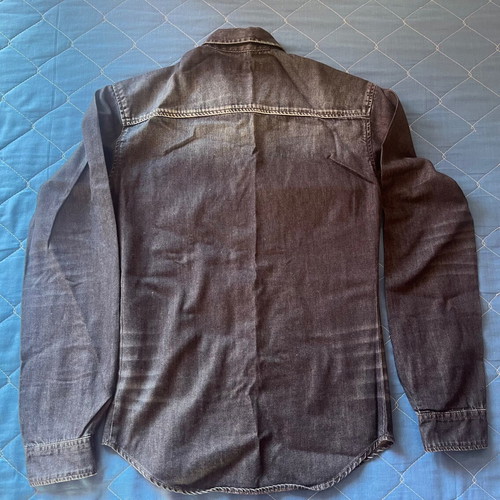 Zara Man blue jean shirt like new, size Medium