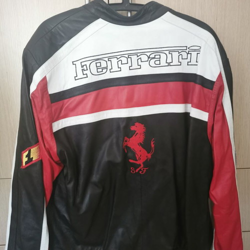 Ferrari Michael Schumacher Vintage leather jacket L used