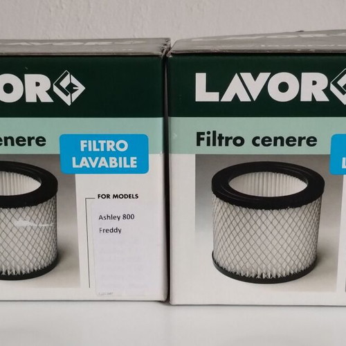 Lavor washable ash vacuum filters pack of 2 new