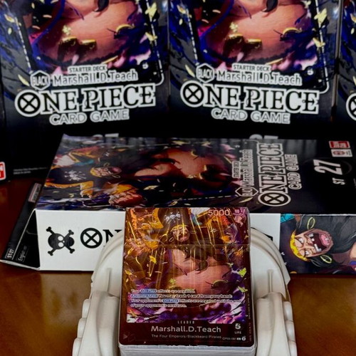 One Piece TCG Starter Deck Black Marshall.D.Teach