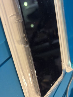 Original iPhone 11 screen with scratches