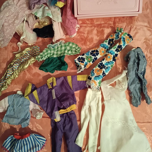Barbie vintage clothes used, 90s collection