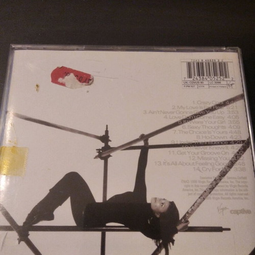 CD Paula Abdul Head Over Heels sleeve NM media VG+