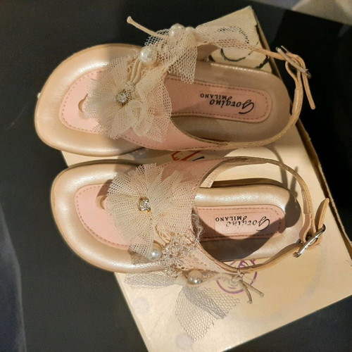 Baby anatomical sandals used, pink, size 20 Gorgino