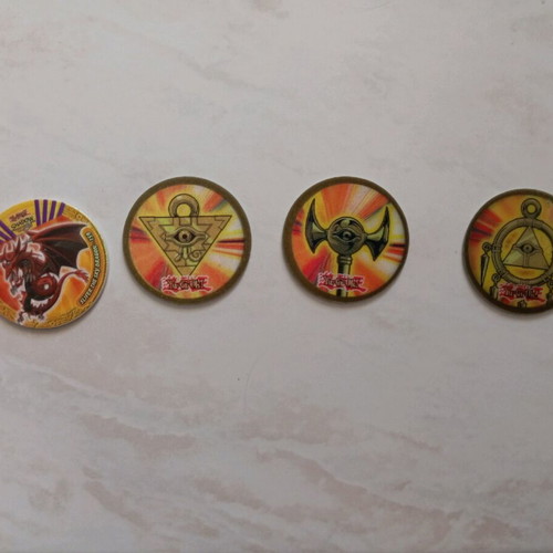 Yugioh Tazos like new, all together