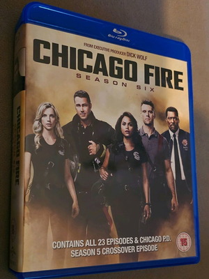 Chicago Fire S6 Blu-Ray like new with English subtitles