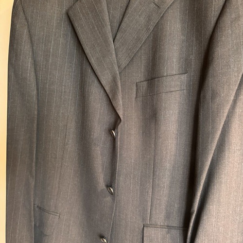 Men's Suit Italian gray size XL like new