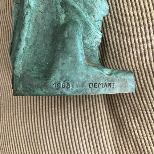 Salvador Dalí Venus De Milo Bronze Sculpture Green Patina