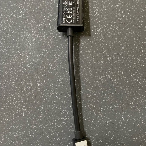 StarTech MDP2HD4K60S mini DisplayPort to HDMI converter like new