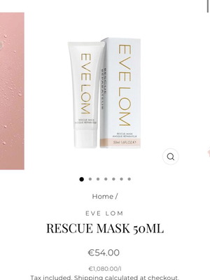 Μάσκα αποτοξίνωσης Evelom 50ml