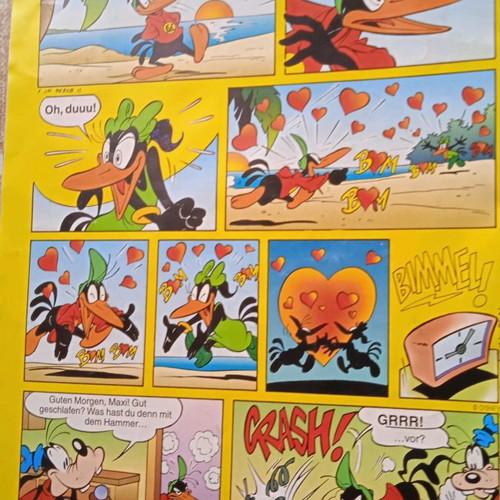 Micky Maus comics used, pack No 23 and 24, 2000, German language
