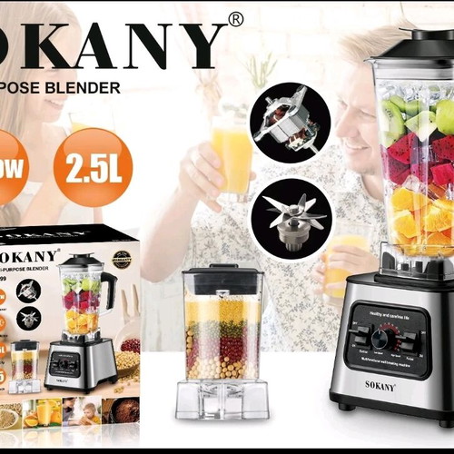 Sokany blender 6000W 2.5 liters new