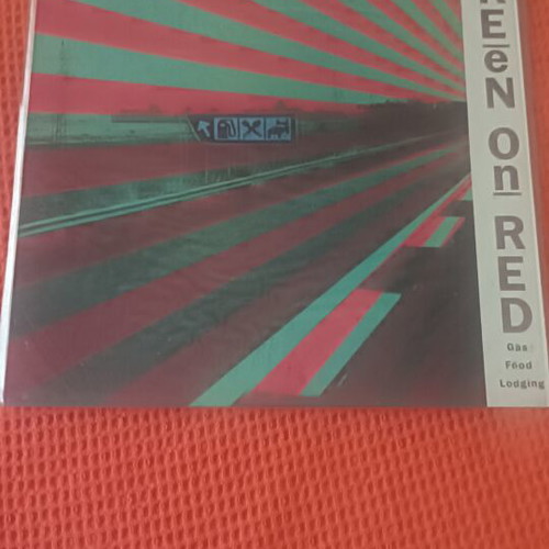 Green on Red vinyl records like new, rock genre, set of 3