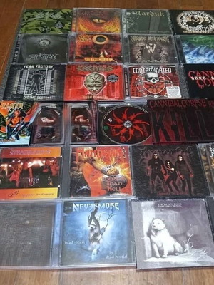 Heavy metal cd Διάφορα ( τιμές - περιγραφή αναγράφονται στις λεπτομέρειες)