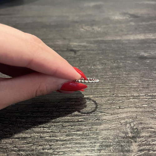 Silver ring like new in excellent condition